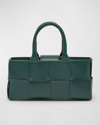 Bottega Veneta Mini East-west Arco Tote Bag In Emerald