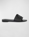 Moncler Mon Slides In Black
