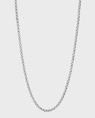 Konstantino Sterling Silver Adjustable Chain Necklace, 18-20"l