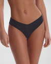 Commando Low-rise Rhinestone-embellished Thong In C027-fashion Icon