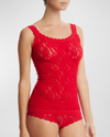 Hanky Panky Signature Sheer Lace Lingerie Camisole 1390l In Red