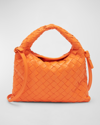 Bottega Veneta Mini Hop Bag In Papaya