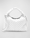 Bottega Veneta Hop Mini Shoulder Bag In Naturale