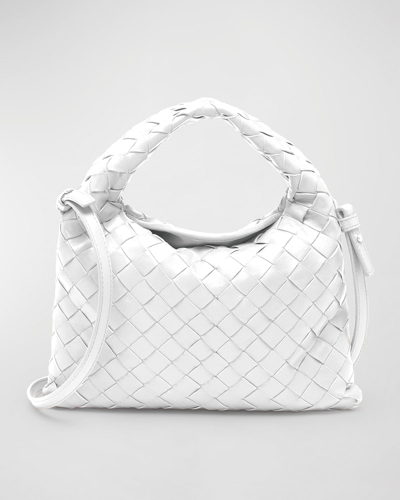 Bottega Veneta Hop Mini Shoulder Bag In Naturale