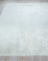 Exquisite Rugs Faux Mink Rug, 8' X 10' In White