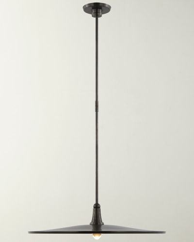 Visual Comfort Signature Truesdell Pendant Light By Thomas O'brien In Black