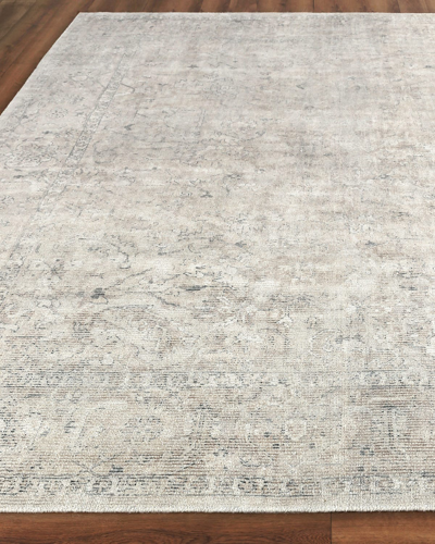 Exquisite Rugs Tuscany Hand-loomed Beige Rug, 9' X 12' In Neutral