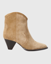 Isabel Marant Tapered-heel Western-style Boots In Taupe