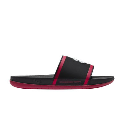 Pre-owned Nike Offcourt Slide 'bethune-cookman' In Black