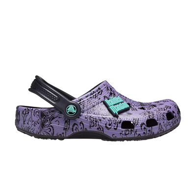 Pre-owned Crocs Disney X Classic Clog 'the Haunted Mansion' In Purple