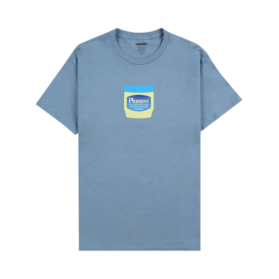 Pre-owned Pleasures Jelly T-shirt 'stone Blue'