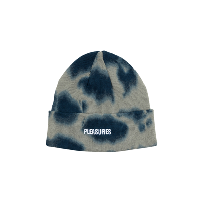 Pre-owned Pleasures Impact Dyed Beanie 'grey'
