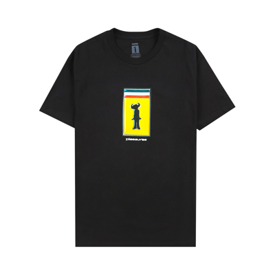 Pre-owned Pleasures Travelling T-shirt 'black'