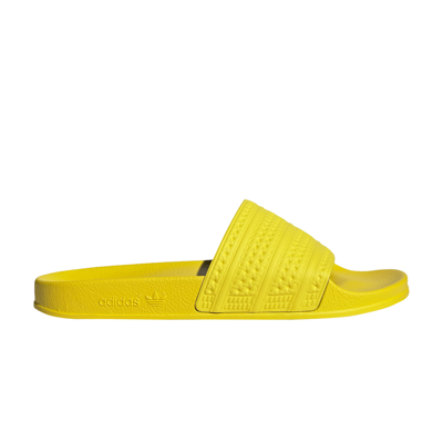 Pre-owned Adidas Originals Adilette Slide 'impact Yellow'