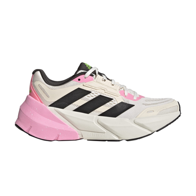 Pre-owned Adidas Originals Wmns Adistar 'white Black Pink' In Cream