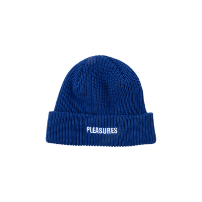 Pre-owned Pleasures Pbr Beanie 'royal' In Blue