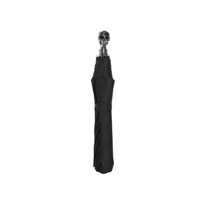 Pre-owned Alexander Mcqueen Skull Umbrella 'black/silver'