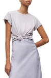 Allsaints Anna Cotton T-shirt In Lady Lilac