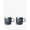 Yeti Navy Rambler 6oz Stainless-steel Espresso Mug Pack Of Two