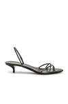 The Row Woman Black Sandals