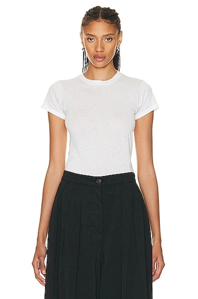 The Row Tommy Top In White
