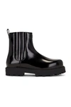 Givenchy Streamlined Leather Ankle Boots In Black