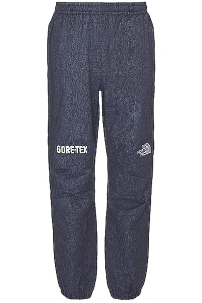 The North Face Gtx Mountain Pants In Denim Blue/tnf Black