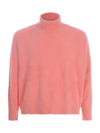 Bonsai Crop Oversize Knit Turtleneck Sweater