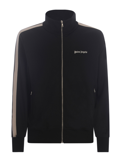 Palm Angels New Classic Track Jacket In Negro