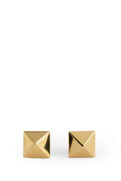 Valentino Garavani Rockstud Stud Earring In Gold