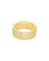 JUVELL JUVELL 18K PLATED CZ RING