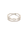 JUVELL JUVELL 18K PLATED CZ RING