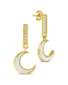 Sterling Forever Valeria Drop Studs