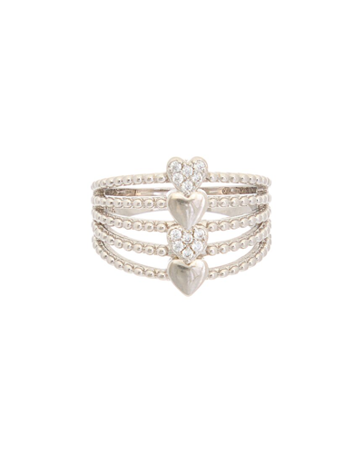 Juvell 18k Plated Cz Ring