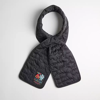 Coach Topia Loop Quilted Cloud Scarf In Black