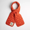 Coach Topia Loop Quilted Cloud Scarf In Deep Orange