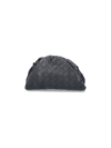 Shop Bottega Veneta Mini Braided Pouch In Black  