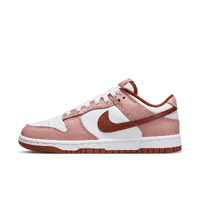Nike Dunk Low Basketball Trainer In Pink