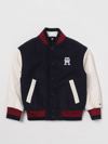 TOMMY HILFIGER JACKET TOMMY HILFIGER KIDS COLOR BLUE,E61685009