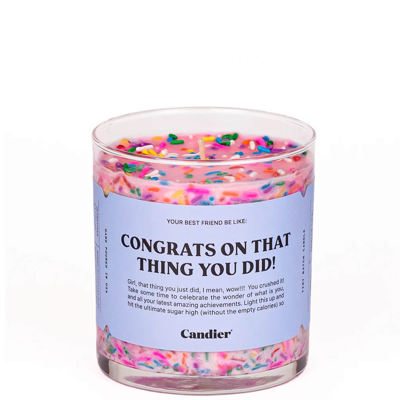 Candier Congrats On That Thing You Did! Candle 255g In Multi