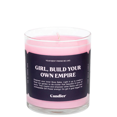 Candier Girl, Build Your Own Empire Candle 255g In Pink