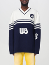 Wales Bonner Wool Jumper In Blue