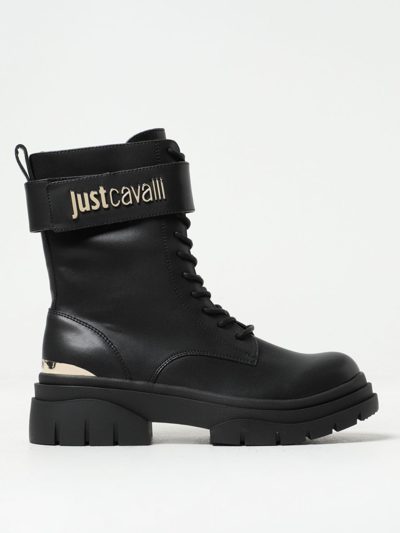 Just Cavalli Flache Stiefeletten  Damen Farbe Schwarz In Black