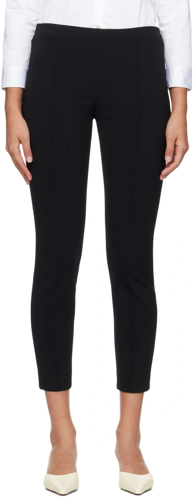 THE ROW BLACK KOSSO TROUSERS