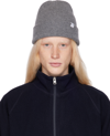 NORSE PROJECTS GRAY MERINO LAMBSWOOL BEANIE