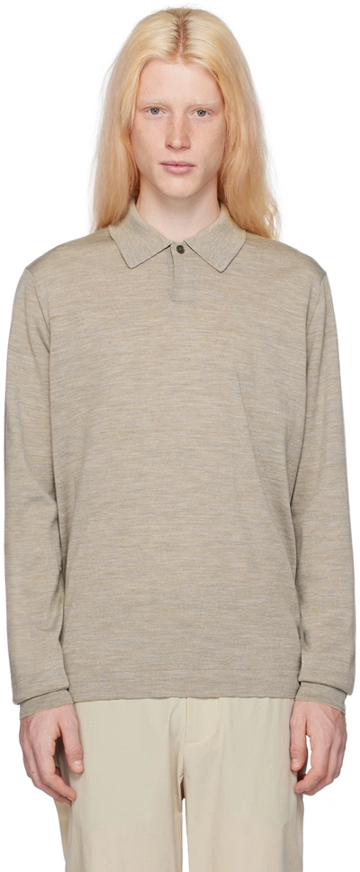 Norse Projects Beige Jon Polo In 0909 Sand