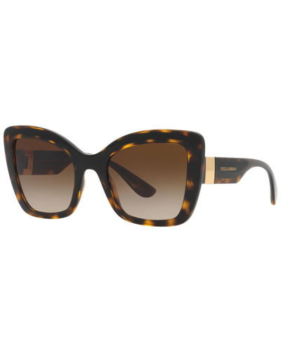 Dolce & Gabbana Dolce&gabbana Woman Sunglasses Dg6170 In Brown