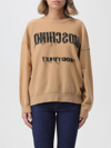 MOSCHINO COUTURE SWEATER MOSCHINO COUTURE WOMAN COLOR BEIGE,F02811022