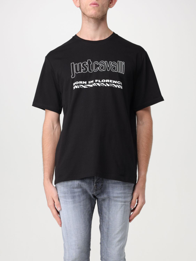 Just Cavalli T-shirt  Herren Farbe Schwarz In Black