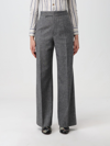 Vivienne Westwood Tailored Straight Wool Pants In Black
